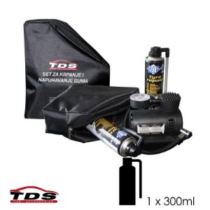 Set za krpanje i napuhavanje guma 300ml