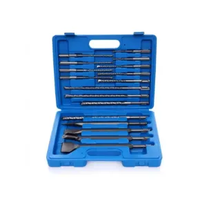 Svrdla za beton i dlijeta sa SDS-plus, 17-dijelni set svrdla