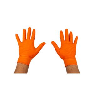 Narančaste radioničke zaštitne rukavice, vel. M 100/1