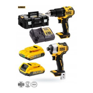 Set aku alata 18V 2x alat, 2x baterija + punjač