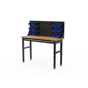 Radni stol 152 cm, s ladicom i stražnjom stijenkom