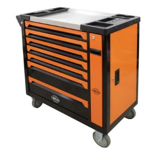 Radionička kolica s alatom - XXL, 7 ladica, 263 komada