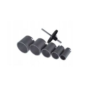 Set pila za rupe obloženih karbidom 33,43,53,67,73 mm