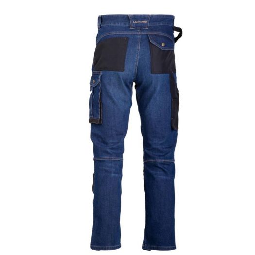 Radne hlače slim fit plava XL