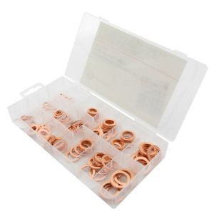 Set asortimana bakrenih podloški, 15 metričkih veličina, 150 kom