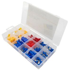 Asortiman električnih stezaljki, 160 komada