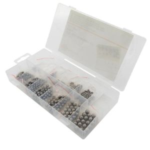 Set čeličnih kuglica, 470 kom
