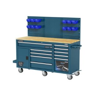 Kolica za alat s panelom plava visine 149 cm