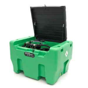 Benzinska pumpa sa spremnikom i poklopcem, 330 litara 12V