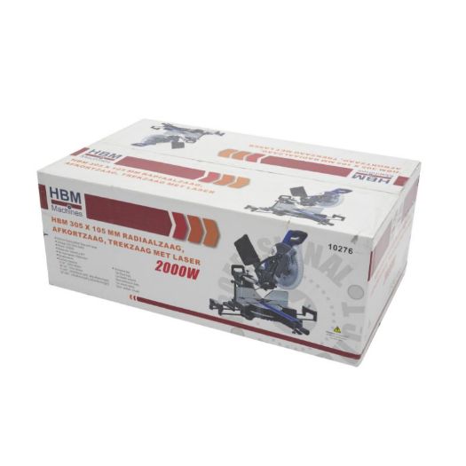 Radijalna, preklopna pila s laserom305 x 108 mm