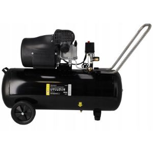 Uljni kompresor, 2 cilindra V 100L, 2, 3kW, 412L/min. 8 bara