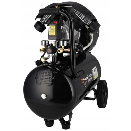 Uljni kompresor, 2 cilindra V 50L, 2, 3kW, 412L/min. 8 bara