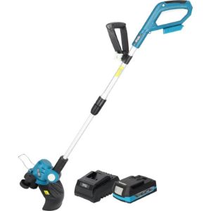 Aku trimer za travu 18V sa baterijom i punjačem DED6991+DED7032+DED7038
