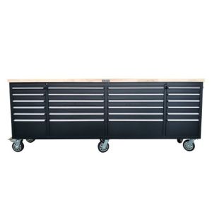 Kolica za alat s drvenom radnom pločom, 258 cm