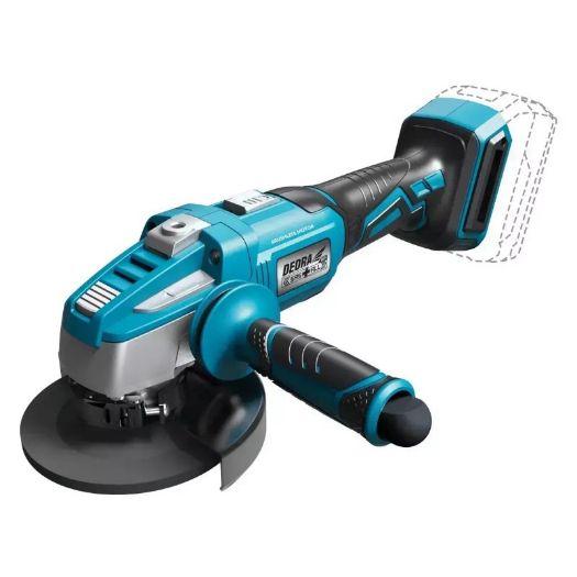Dedra aku kutna brusilica 125mm 18V, bez četkica