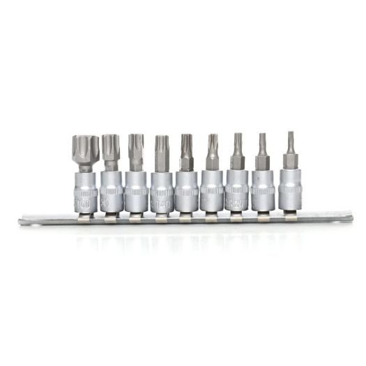 Set TORX nasadnih ključeva 1/4", T10-T60