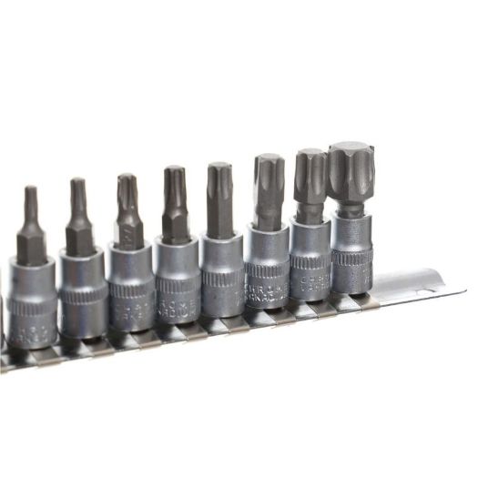 Set TORX nasadnih ključeva 1/4", T10-T60