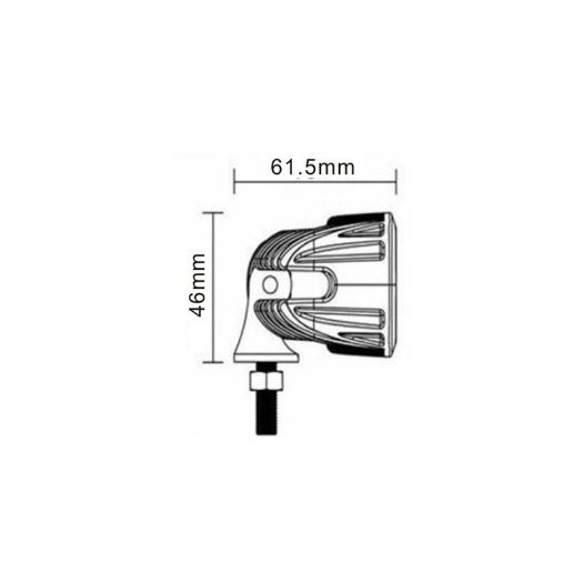 LED radna svjetiljka – 1260 lumena, 9-33V + 0,35 m kabel
