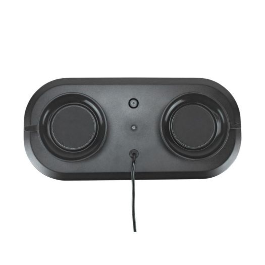 LED mini svjetlosna traka tamna, magnetna, 363 mm, 12-24V, žuta