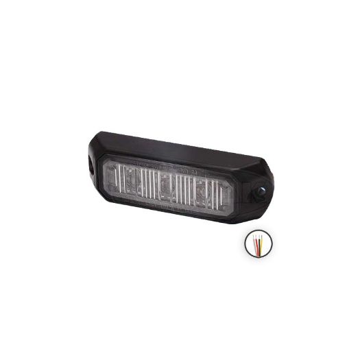 LED upozoravajuće svjetlo žuto, 9-33V + 0,3 m kabel