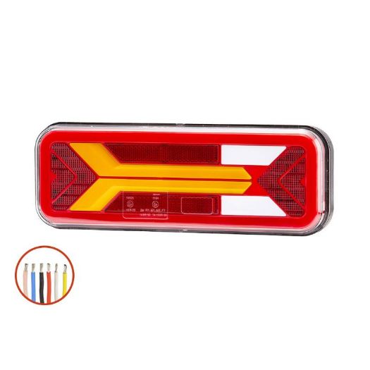 LED stražnje svjetlo s dinamičnim indikatorom + 0,3 m kabel