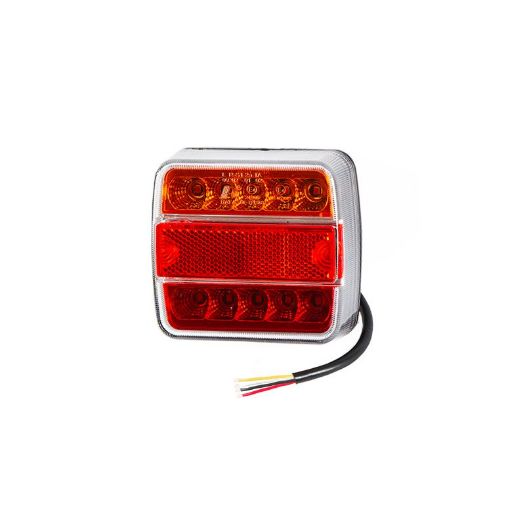 LED stražnje svjetlo 2-komore, 9-33V + 0,15 m kabel