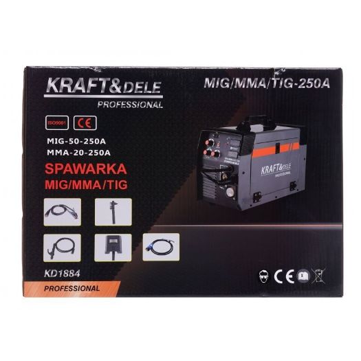 Aparat za zavarivanje MIG / MAG / MMA / TIG 250A