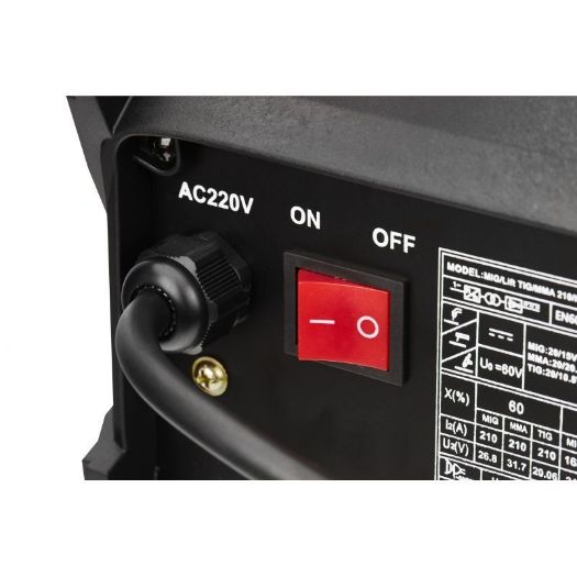 Inverterski aparat za zavarivanje 220A / Mig flux / Tig lift / Mma 