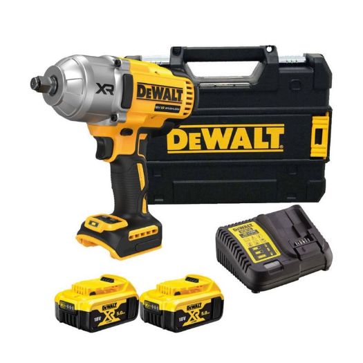 Akumulatorski udarni odvijač DCF901P2, 12 V, 1/2" 2x 5,0 Ah i punjač u TSTAK pakiranju
