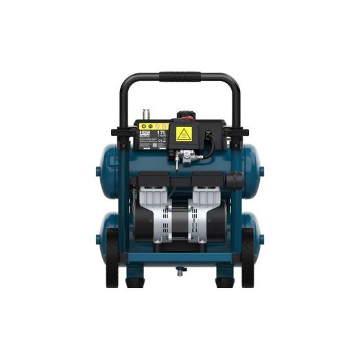 Tihi kompresor 17 litara Twin Stack