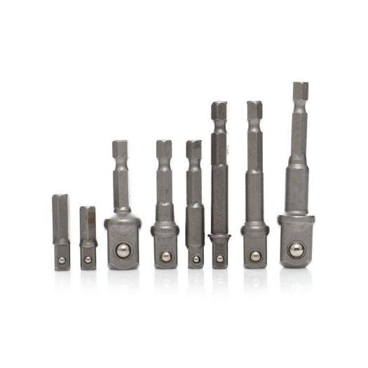 Redukcijski adapteri za nastavke odvijača, redukcije 1/4", 3/8", 1/2"