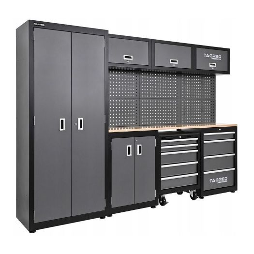 Modularni sustav ormarića za radionice, 7 ormarića