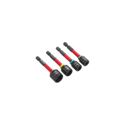 Set nasadnih ključeva bitovi 4 kom, 7, 8, 10, 13 mm