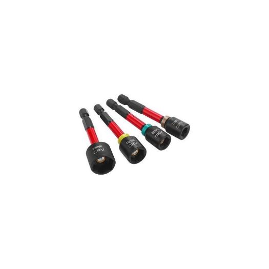 Set nasadnih ključeva bitovi 4 kom, 7, 8, 10, 13 mm