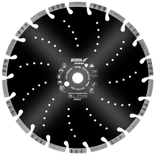 Laser asflalt rezna ploča 400 mm/ 25.4