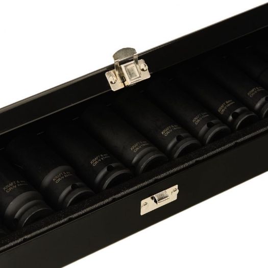 Produženi udarni nadadni ključevi 1/2, 15 kom, 10 - 32 mm