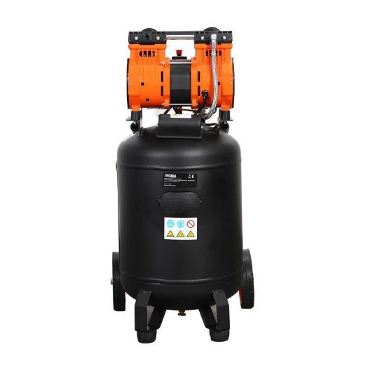Tihi bezuljni kompresor 50L 2000W, 10 bar