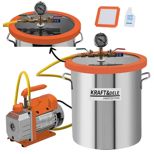 Vakumska pumpa s vakuumskom komorom, 200W, 1/4″