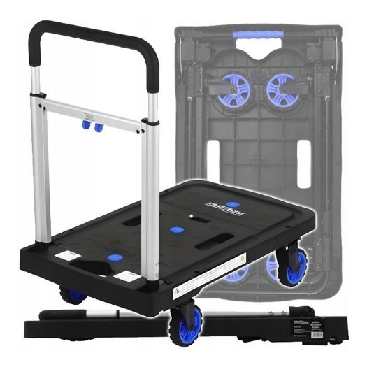 Sklopiva kolica s platformom, 150 kg