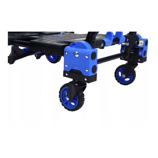 Protuklizna sklopiva kolica 2U1 s transportnom platformom, 150 kg