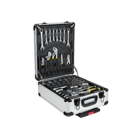 Set alata od 187 dijelova, aluminijski kovčeg 