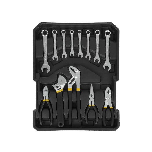 Set alata od 187 dijelova, aluminijski kovčeg 