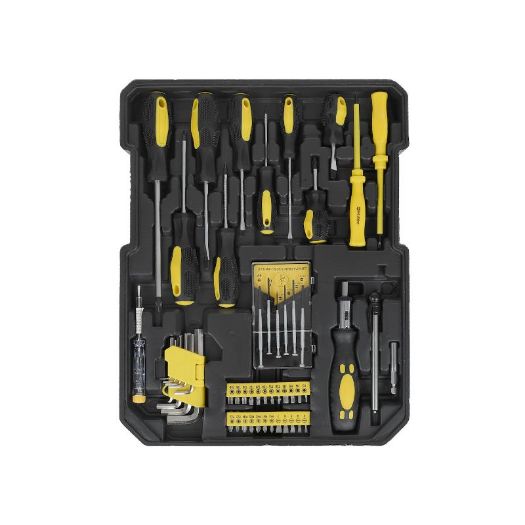 Set alata od 187 dijelova, aluminijski kovčeg 