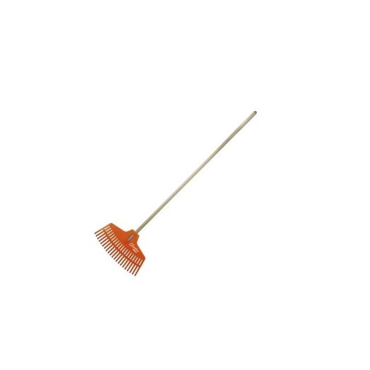 Grablje na drvenoj dršci, PVC, 134cm, fi 22