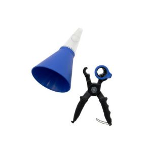 Lijevak za motorno ulje sa stezaljkom