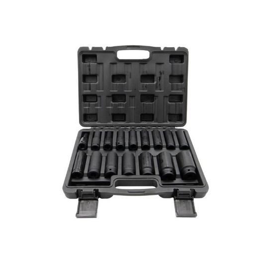 Set udarnih nasadnih ključeva 1/2", 16 dijelova