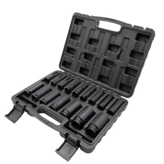 Set udarnih nasadnih ključeva 1/2", 16 dijelova