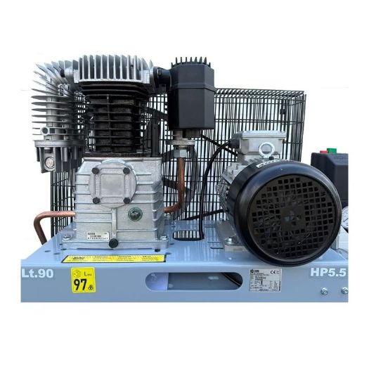 Klipni kompresor 90L, 3 kW, 400V