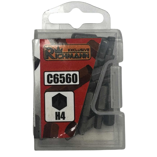 Set bit nastavaka HEX H-4 x 25mm 1/4"