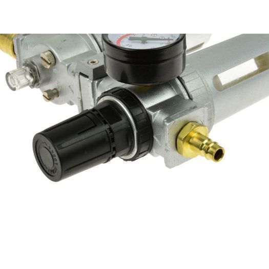 Regulator zračnog filtera i podmazivač 1/2" NPT s manometrom